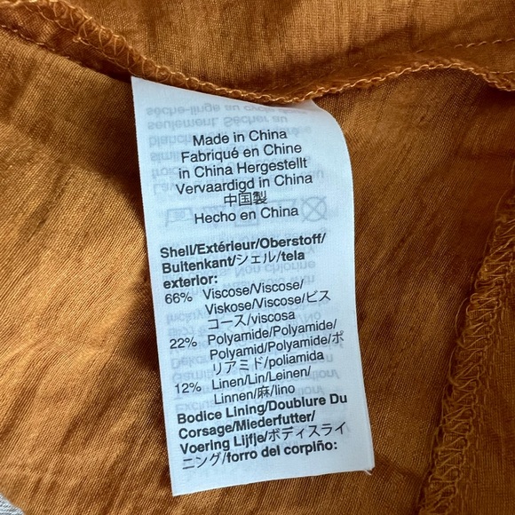 Madewell Flower Cottagecore Flutter Sleeve Yoke Square Neck Mini Dress Size XXS - Picture 7 of 7